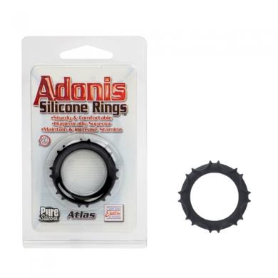 Atlas Silicone Ring Black