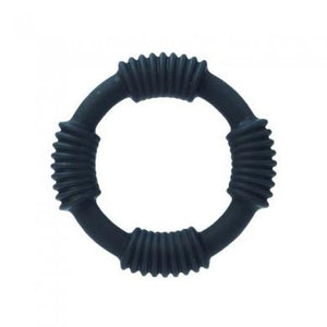 Silicone Ring Hercules Black