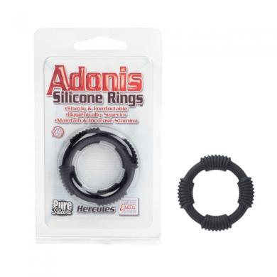 Silicone Ring Hercules Black