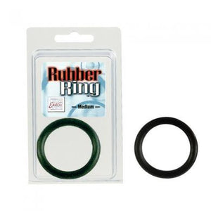 Black Rubber Cock Ring Medium