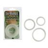 Tri Rings Glow In The Dark Cock Ring Set
