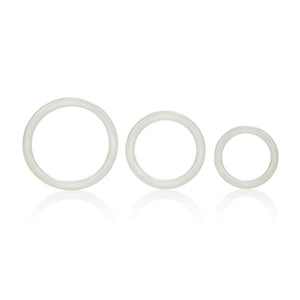 Tri Rings Glow In The Dark Cock Ring Set