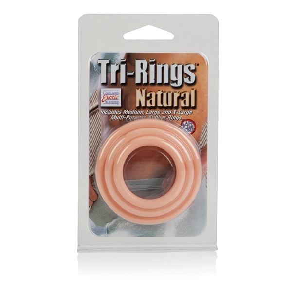 Tri Rings Natural Beige 3 Ring Package