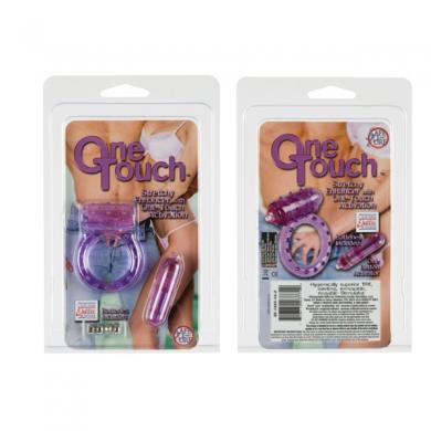 Silicone One Touch Cockring Nubby