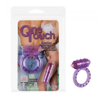 Silicone One Touch Cockring Nubby