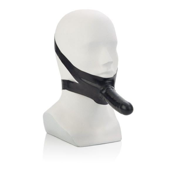 The Original Accommodator Latex Dong Black