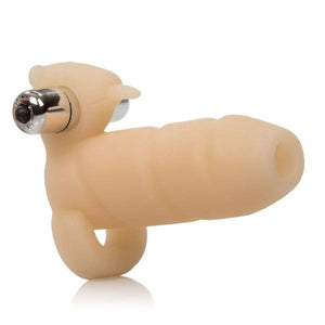 Futurotic Ultimate Beaver 4 Way Arouser Beige Penis Sleeve