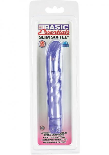 Slim Softee Vibe With Removable G Sleeve Waterproof Purple