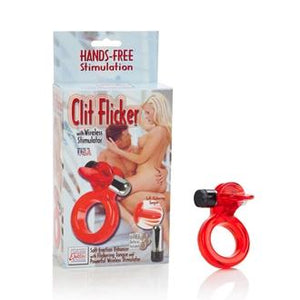 Clit Flicker With Wireless Stimulator Red