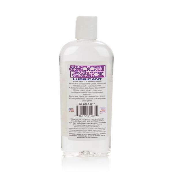 Smooth And Slick Water Based Lubricant 8 Oz