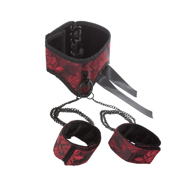 Scandal Posture Collar With Cuffs