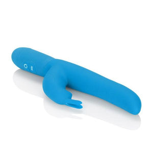 Bounding Bunny Silicone Vibrator Blue