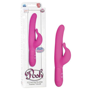 Posh Teasing Tickler 10 Function Pink Vibrator