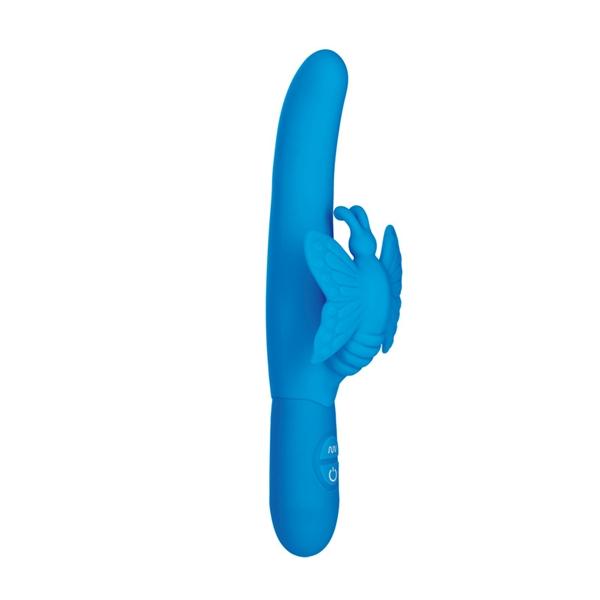 Posh Fluttering Butterfly Blue Vibrator