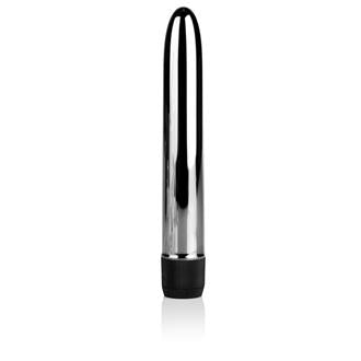 Colt Metal Rod 6.25 Inches Plastic Vibrator Silver
