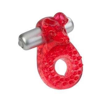 Couples Raging Bull Red Vibrating Ring