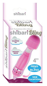 Hello Sexy Bling Mini Wand Rechargeable 10x Pink