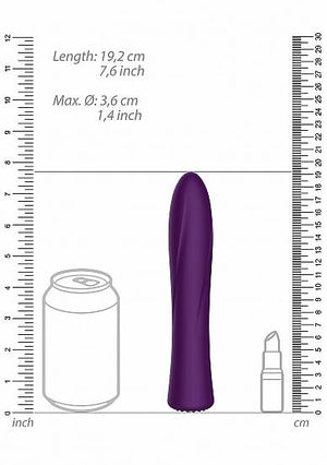 Discretion Vibrator Jewel Purple