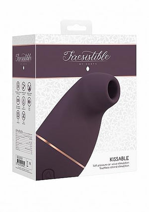 Irresistible Kissable Purple Vibrator