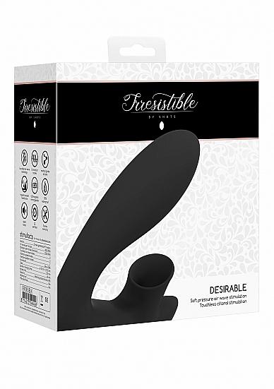 Irresistible Desirable Black G Spot, Clitoral Vibrator