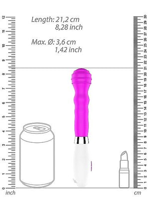 Alida Ultra Soft Silicone 10 Speeds Fuchsia