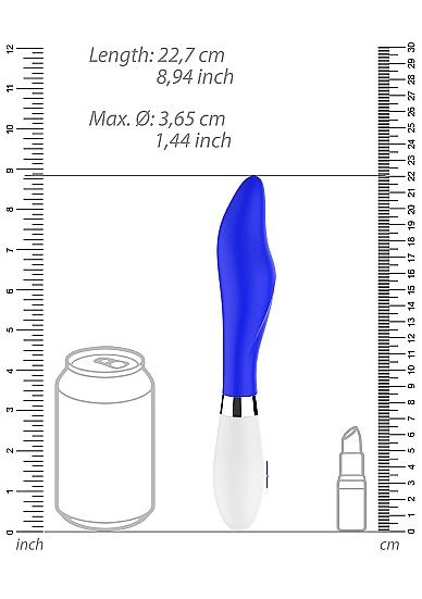 Athamas Ultra Soft Silicone 10 Speeds Royal Blue