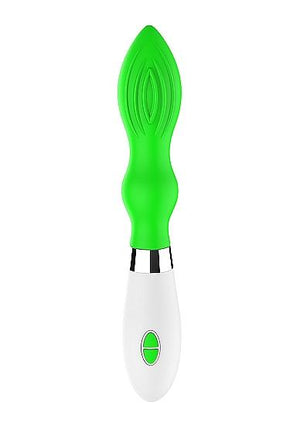 Shots Luminous Astraea Silicone 10 Speed Vibrator Green