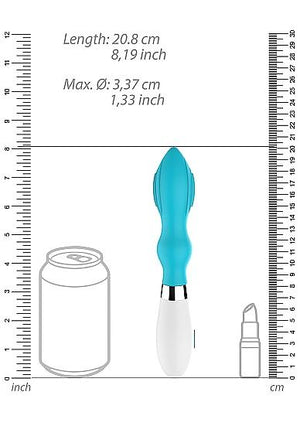 Astraea Ultra Soft Silicone 10 Speeds Turquoise