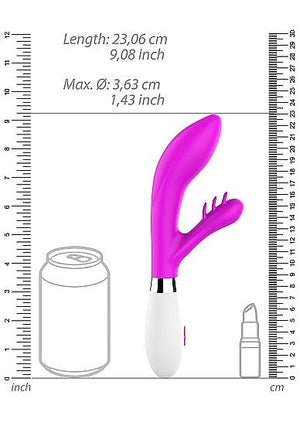Agave Ultra Soft Silicone 10 Speeds Fucshia