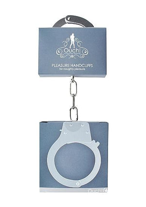 Ouch Pleasure Handcuffs Metal