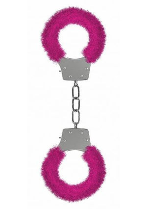 Ouch Pleasure Handcuffs Furry Pink