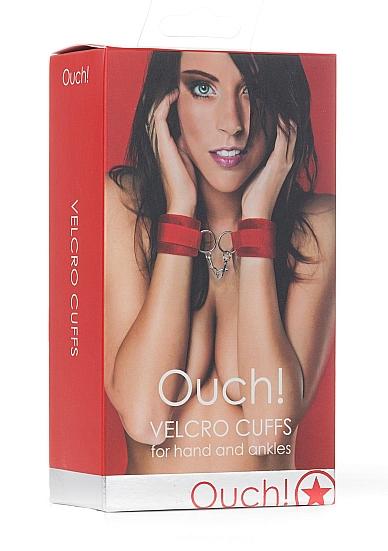 Velcro Cuffs Red