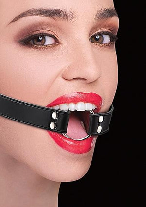 Ouch Ring Gag Black O/S