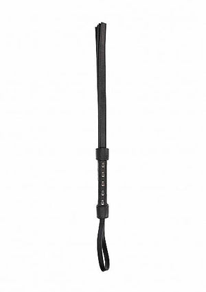 Ouch! Skulls And Bones Skull Whip Black