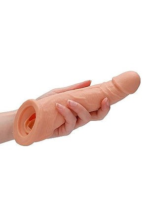 Realrock Penis Sleeve 8in Flesh