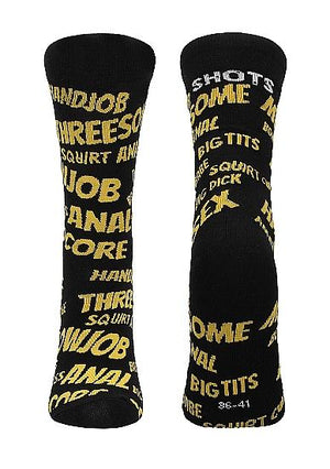 Sexy Socks Sexy Words 36 41