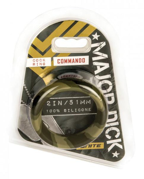 Major Dick Commando 2 Inches Wide Silicone Cock Ring