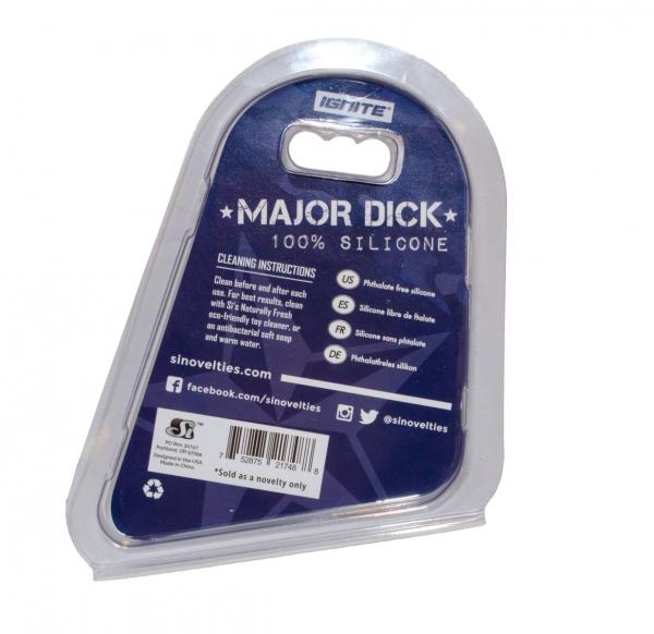 Major Dick Commando Silicone Donut Blue Camo 1.75 Inches