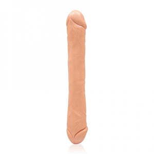 Exxtreme Double Dong 14.5 Inches Beige