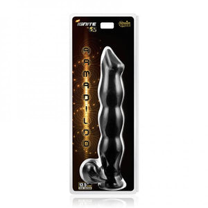 Armadildo With Balls Dildo Black 15 Inches