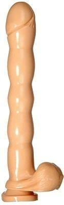 Armadingdong Balls Huge 14 Inch Dildo Beige