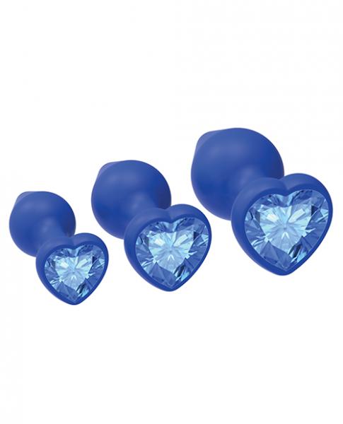 Jewels Of The Sea Anal Plug Trainer Kit Blue