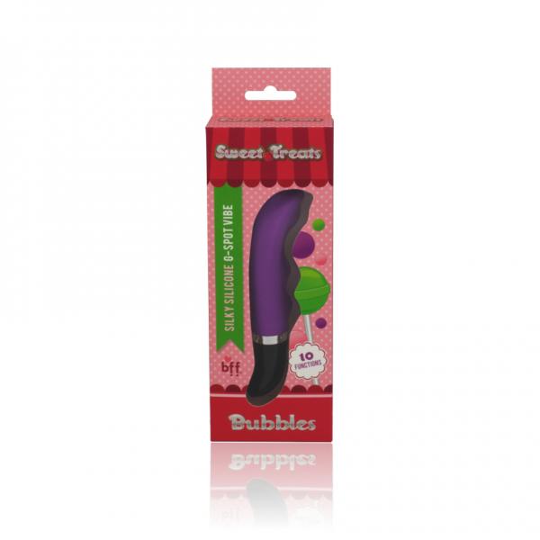Sweet Treats G Spot Vibe Bubbles Purple