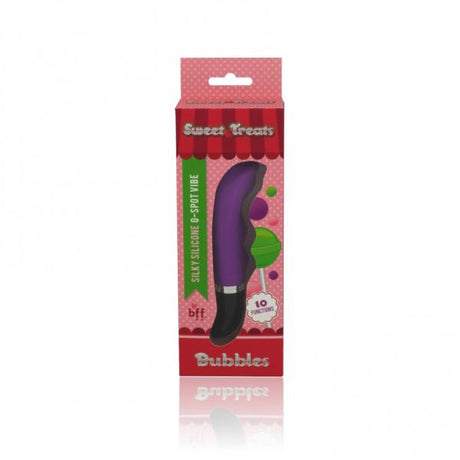 Sweet Treats G Spot Vibe Bubbles Purple