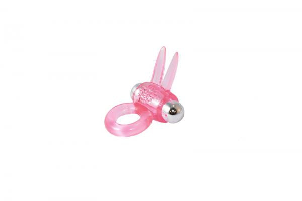 Ribbidy Rabbit Vibrating Cock Ring Pink