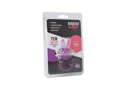 Ribbidy Rabbit Vibrating Cock Ring Purple