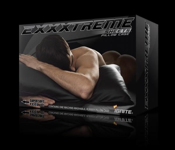 Exxxtreme Sheets Pillow Case King Black