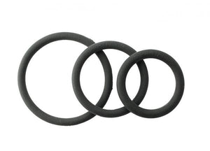 Rubber C Ring Set Black