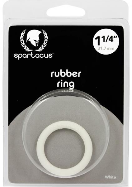 Rubber C Ring 1.25 Inch White