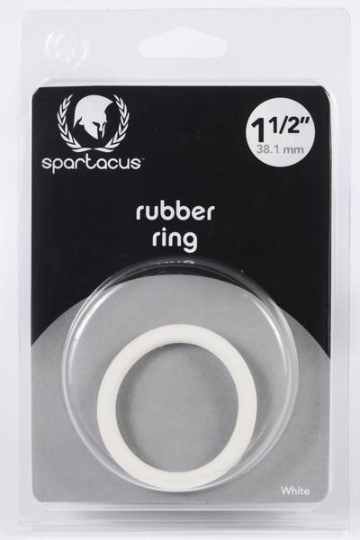 Rubber C Ring 1.5 Inch White